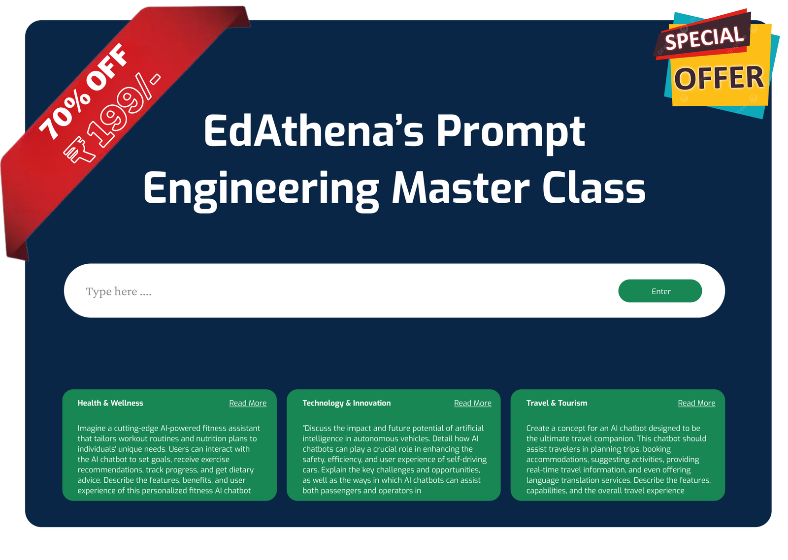 Introduction to Prompt Engineering Masterclass